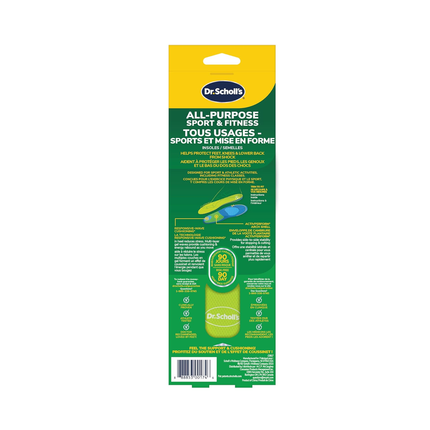 Dr. Scholl's - Athletic Sport Series Massaging Gel Advanced, Women 6-10 | 1 Pair