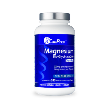 CanPrev - Bis-glycinate de magnésium 200 gélules | 240 gélules
