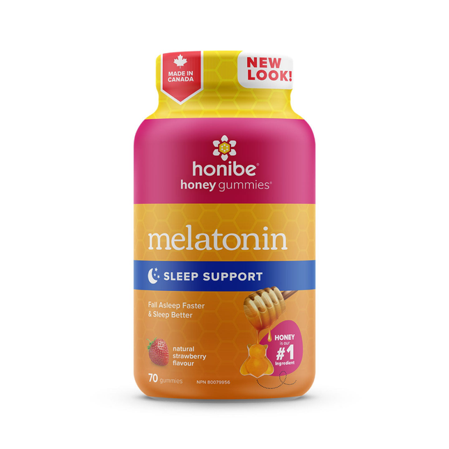 Hoibe - Melatonin, Strawberry Flavour | 50 Gummies