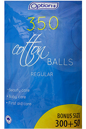 Option+ 350 Regular Cotton Balls