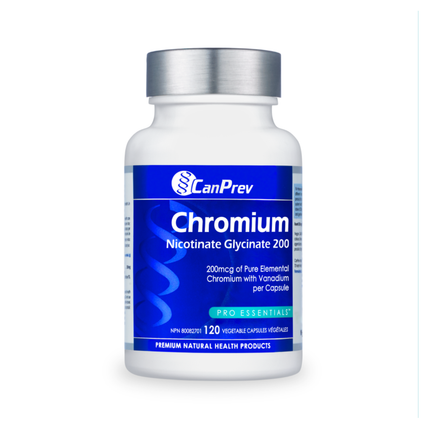 CanPrev - Nicotinate de chrome glycinate 200 | 120 gélules
