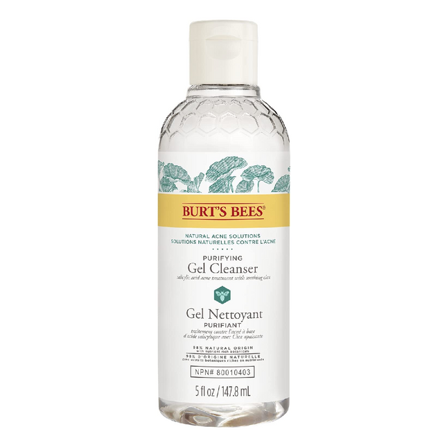 Burt's Bees - Gel nettoyant purifiant - Solutions naturelles contre l'acné | 147,8 ml
