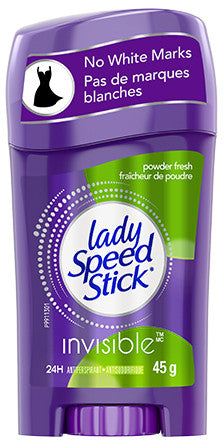 Antisudorifique frais en poudre invisible Lady Speed ​​Stick | 45g