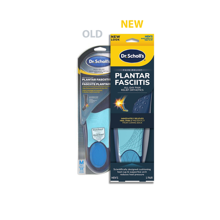Dr. Scholl's - Pain Relief Insoles for Plantar Fasciitis | Men's Size 8-13