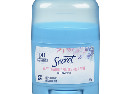 Antisudorifique en poudre pour bébé au pH équilibré Secret - Format voyage | 14g