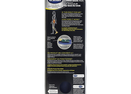 Dr. Scholl's - Orthotics for Lower Back Pain