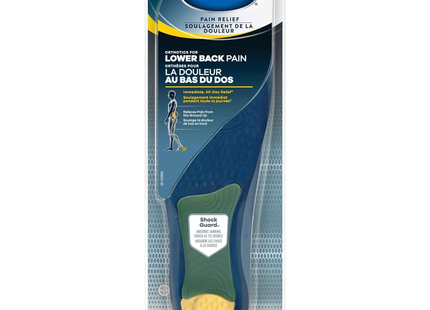 Dr Scholl's - Pain Relief Orthotics for Lower Back pain Men's 8 - 13 | 1 Pair