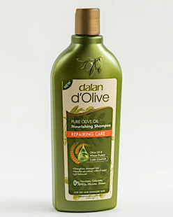 Dalan d'Olive - Shampooing Nourrissant Soin Réparateur - Complexe de Soin à l'Huile d'Olive et aux Protéines de Blé | 400 ml