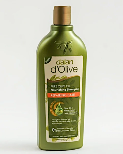 Dalan d' Olive - Repairing Care Nourishing Shampoo - with Olive Oil & Wheat Protein Care Complex | 400 mL