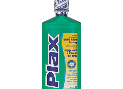 Plax Rinçage avant le brossage du rince-bouche - Softmint | 710 ml