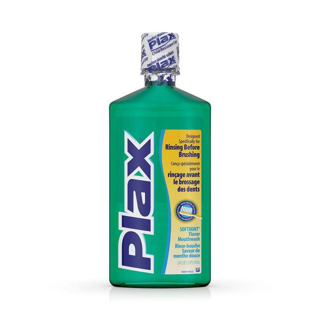 Plax - Advanced Formula Mouthwash, Softmint | 710 mL