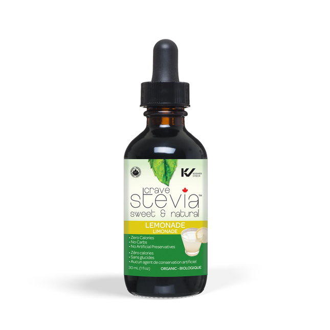 Crave Stevia - Lemonade Liquid Stevia | 30 mL