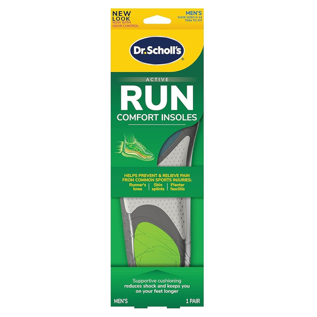 Dr. Scholl's - Athletic Series Running Insoles - Men 7.5-10 | 1 Pair