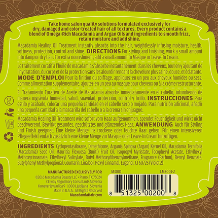 Macadamia - Healing Oil Treatment | 125 mL