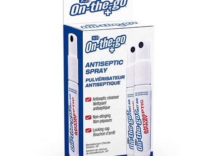 On The Go - Antiseptic Spray - 8 mL | 2 Pack