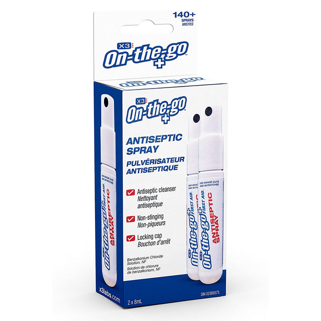 En déplacement - Spray antiseptique - 8 ml | Paquet de 2 