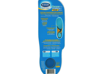 Dr. Scholl's - Memory Fit Massaging Insoles Men 8 - 14 | 1 Pair