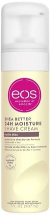 EOS - Crème à raser hydratante 24 heures Shea Better - Parfum Vanilla Bliss | 207 ml