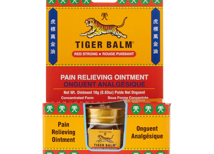 Tiger Balm - Red Strong Pain Relieving Ointment | 18 g