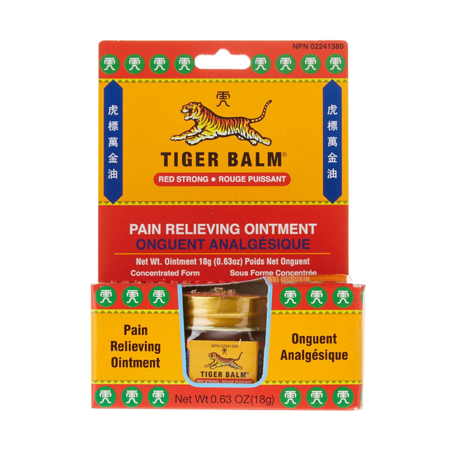 Tiger Balm - Red Strong Pain Relieving Ointment | 18 g