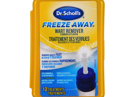 Dr Scholl's - Freeze Away Wart Remover for Common & Plantar Warts | 12 Treatments