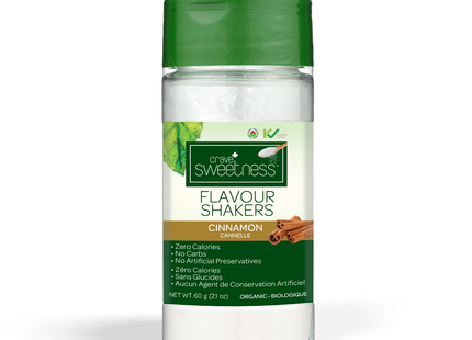 Crave Stevia - Flavour Shakers, Cinnamon | 60 g