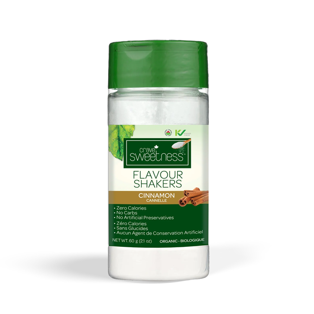 Crave Stevia - Flavour Shakers, Cinnamon | 60 g