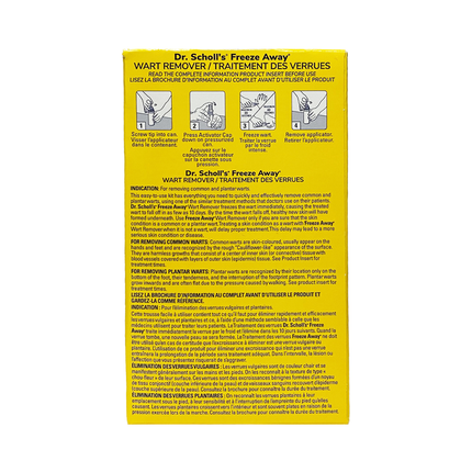 Dr Scholl's - Freeze Away Wart Remover for Common & Plantar Warts | 12 Treatments
