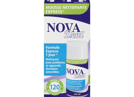 Nova Dent - Express Foaming Cleanser Refill 1-Day Express Formula | 150 mL
