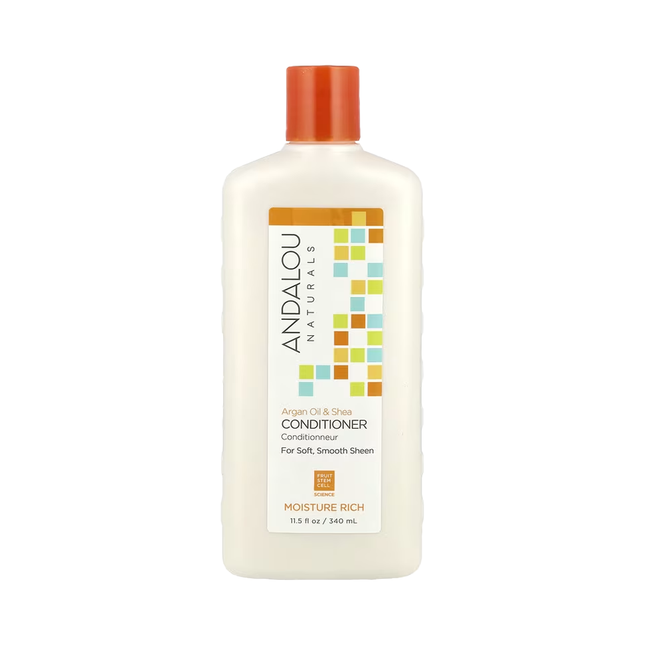 Andalou Naturals - Argan Oil & Shea Conditioner For Soft, Smooth Sheen | 340 mL