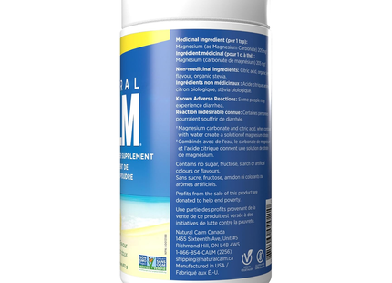 Natural Calm - Magnesium, Sweet Lemon | 452 g