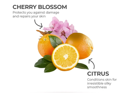 St. Ives - Gel douche énergisant aux agrumes et aux fleurs de cerisier | 650 ml