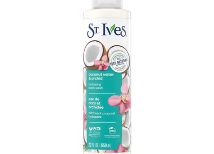 St. Ives - Hydrating Body Wash, Coconut Water & Orchid | 650 mL