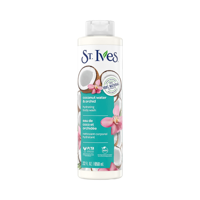 St. Ives - Hydrating Body Wash, Coconut Water & Orchid | 650 mL