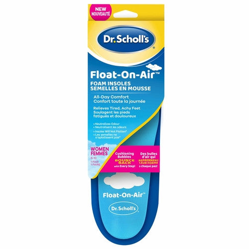 Dr. Scholl's - Float On Air - Foam Insoles - Woman's Size 6 -10 | 1 Pair