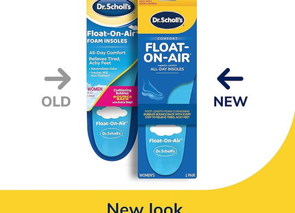 Dr. Scholl's - Float On Air Foam Insoles, Woman's Size 6 -10 | 1 Pair