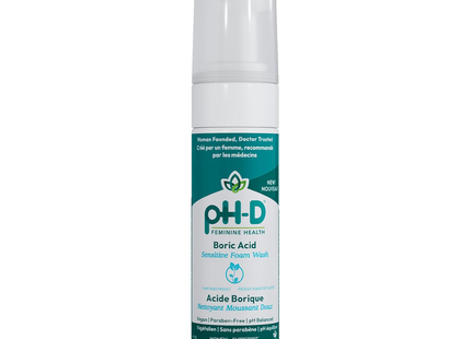pH-D Feminine Health - Boric Acid Sensitive Foam Wash | 177 mL