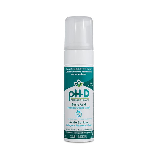 pH-D Feminine Health - Boric Acid Sensitive Foam Wash | 177 mL