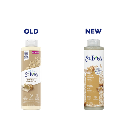St. Ives - Oatmeal & Shea Butter Soothing Body Wash | 650 mL