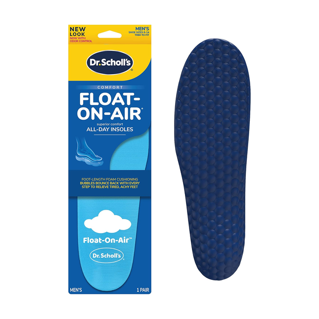 Dr. Scholl's - Float On Air - Semelles intérieures en mousse - Taille hommes 8 - 14 | 1 paire