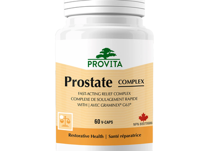 Provita - Prostate Fast-Acting Relief Complex, Restorative Health | 60 v-caps