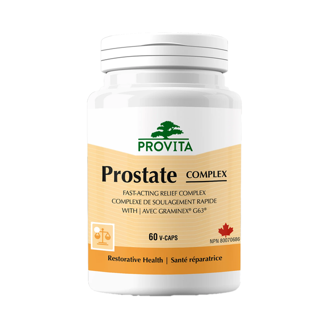 Provita - Prostate Pro Santé réparatrice | 60 capsules végétariennes