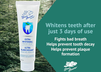 Green Beaver - Extra Whitening, Fresh Mint | 100 g