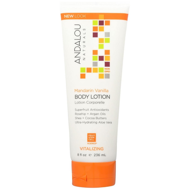 Andalou Naturals - Lotion corporelle revitalisante à la vanille et à la mandarine | 236 ml