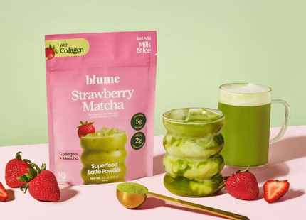 Blume - Superfood Latte, Strawberry Matcha | 100 g