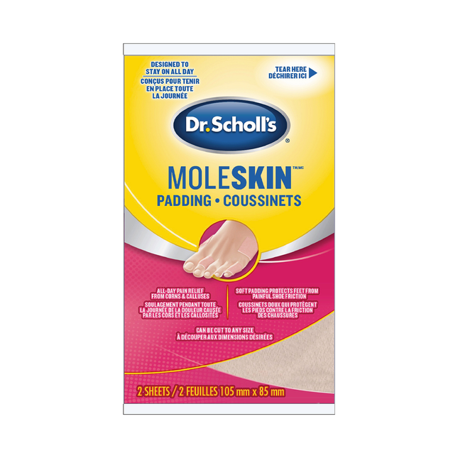 Dr. Scholl's - Rembourrage en moleskine | 2 feuilles