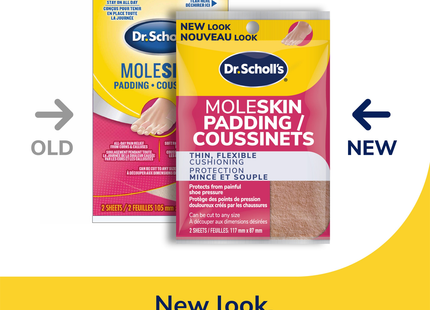 Dr. Scholl's - Moleskin Padding | 2 Sheets