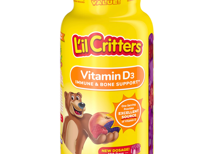 L'il Critters - Vitamin D3 | 190 Gummy Vitamins