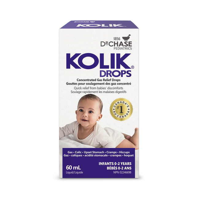 Dr. Chase - Kolik Gouttes Concentrées contre les Gaz | 60 mL