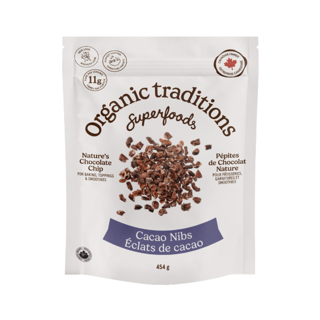 Traditions biologiques - Fèves de cacao | 454 g